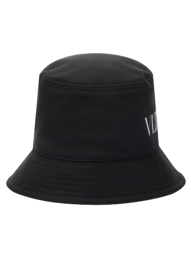 Hattu Valentino VLTN Logo Bucket Hat Musta | XY0HGA11UXI-0NI