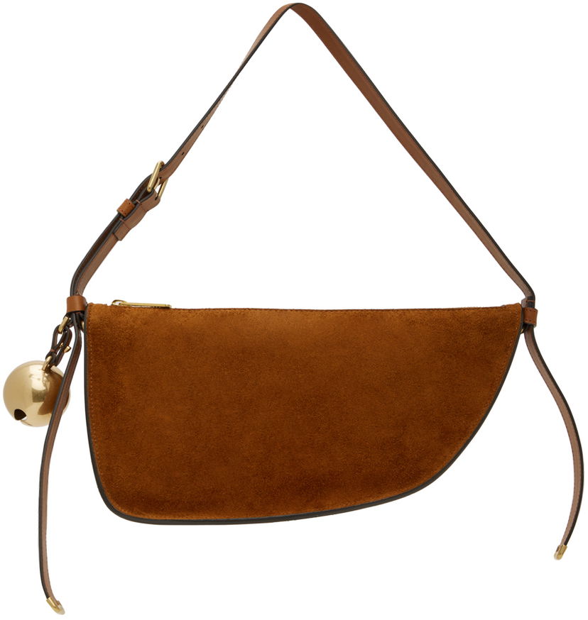 Vyötärölaukku Burberry Brown Small Shield Sling Bag Ruskea | 8075574