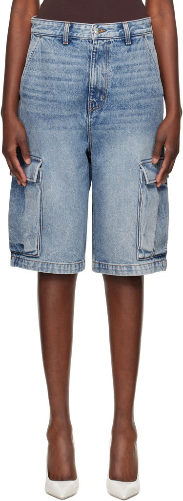 Shortsit Rhude Rhude Baggy Denim Cargo Shorts Sininen | RHPS25SH05012, 0