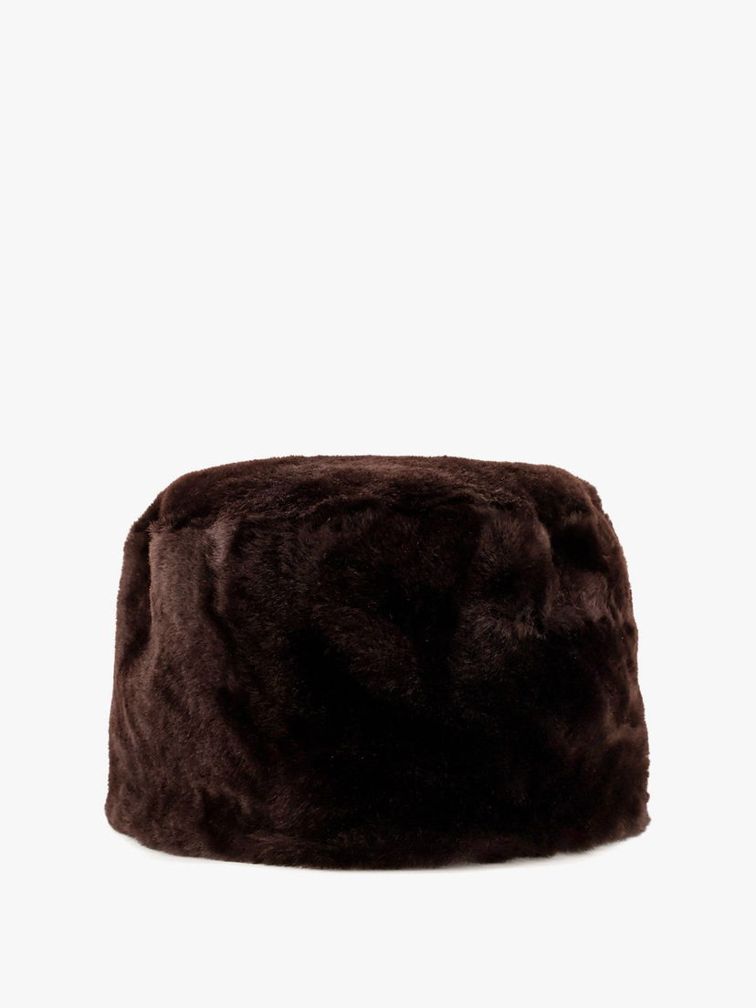 Hattu TOTEME Faux Fur Hat by Toteme Ruskea | 244WSH0029LE0087213