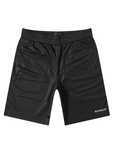 Uimapuvut Givenchy Text Logo Board Shorts Black Musta | BM515J3YEM-001