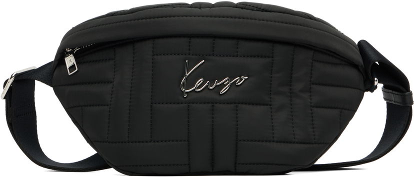Vyötärölaukku KENZO Kenzo Paris 'KENZO Cosy' Quilted Belt Bag Musta | FF62SA717F03