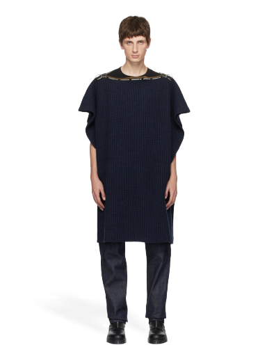 Villapaita A.P.C. x JW Anderson Edition Sweater Tummansininen | WOAPC-M22238