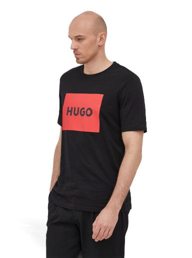 T-paita BOSS Cotton T-Shirt Musta | 50467952