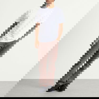 T-paita Dime Dime Cursive Small Logo T-Shirt, Size Large Valkoinen | DIMEFA2544WHT, 4