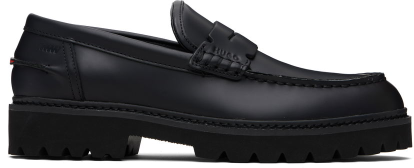 Tennarit ja kengät BOSS Hugo Lug Loafers Musta | 50552688