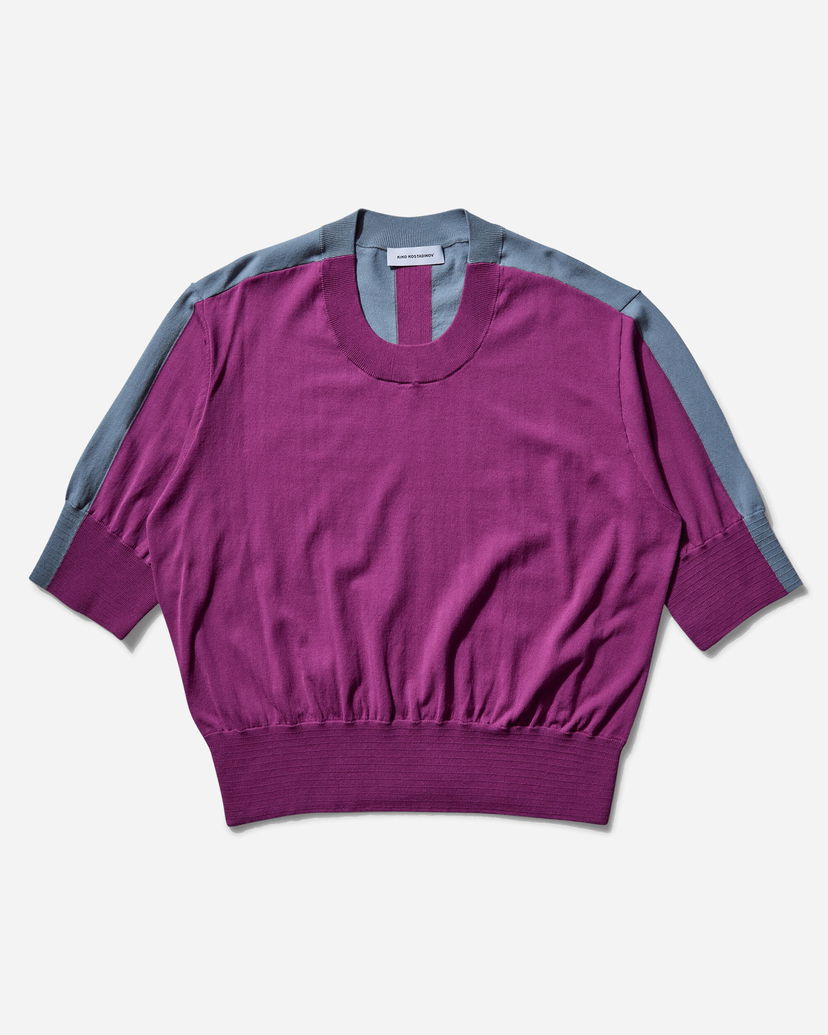 Villapaita KIKO KOSTADINOV Kiko Kostadinov Zafar Knitted Top Violetti | KKSS25KN04 117