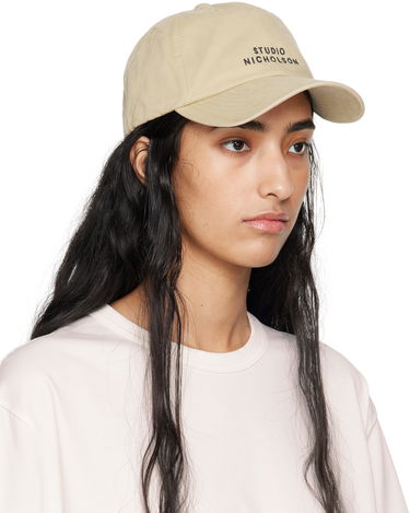 Korkki Studio Nicholson Studio Nicholson Logo Cap Beige | CAP SNM - 1168, 1