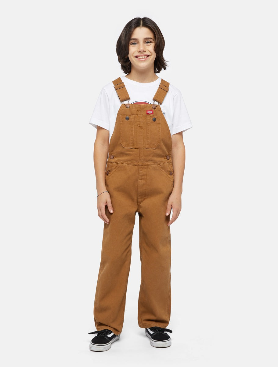 Haalari Dickies Kid's Duck Canvas Overalls Ruskea | DK:0KB103:C2J:XL:REG:1:, 0