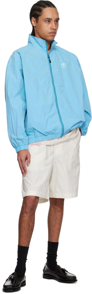 Shortsit AAPE by A Bathing Ape AAPE by A Bathing Ape 'AAPE Now' Woven Shorts Valkoinen | AAPSPMB670XXNIVX, 3