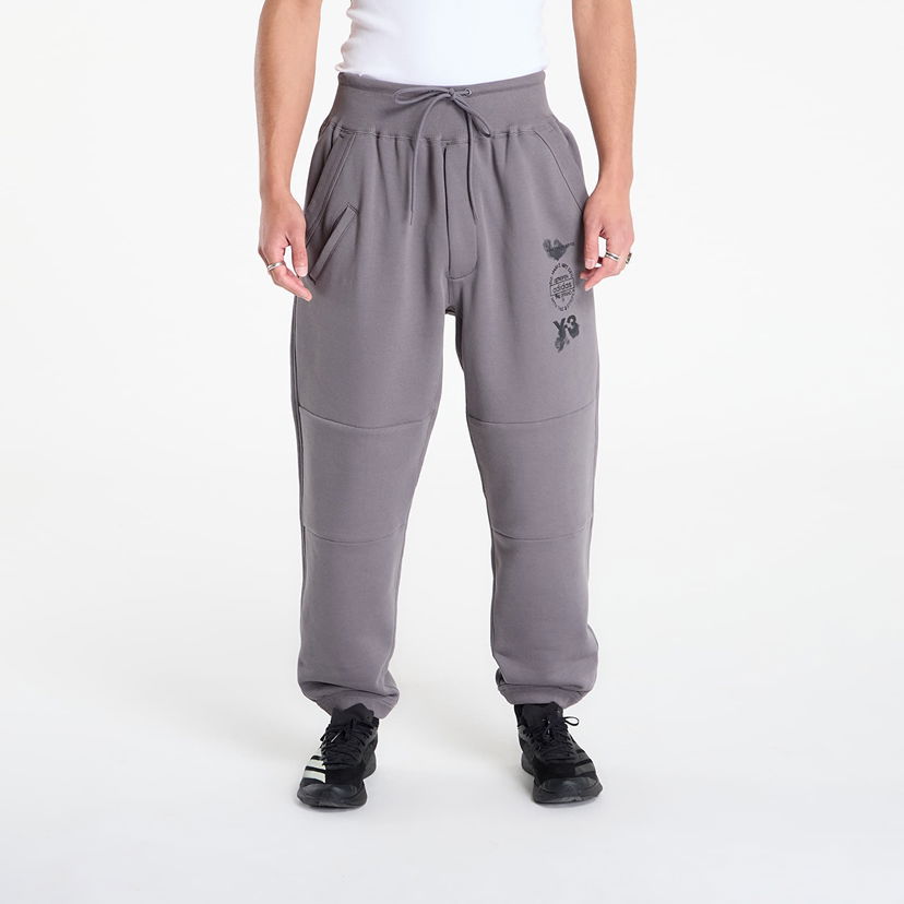 Verryttelyhousut Y-3 Track Pant Granite Harmaa | JZ0723