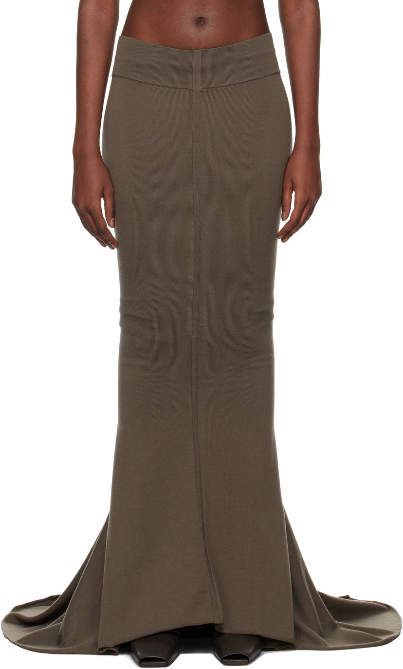 Hame Rick Owens Maxi Skirt Harmaa | RO02D3689 M
