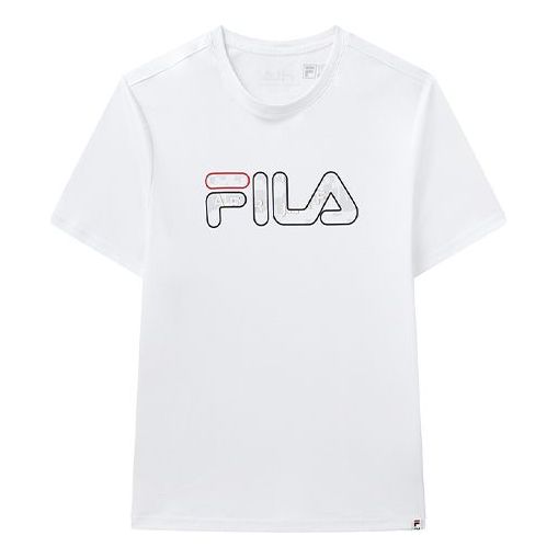 T-paita FILA FILA Athleisure Logo T-Shirt Valkoinen | F11M118151F-WT
