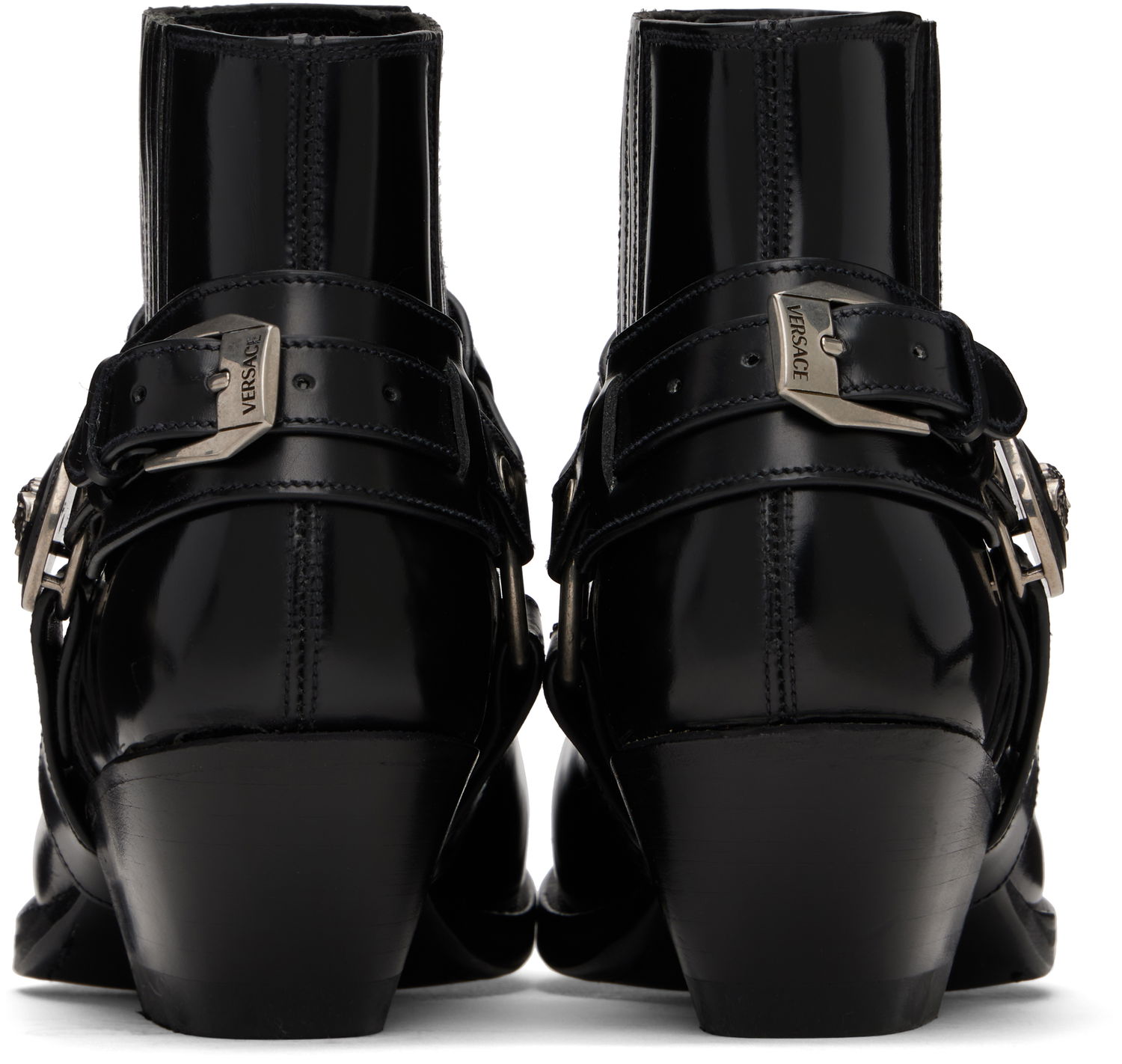 Liivi Versace Versace Texano Ankle Boots Musta | 1017195_1A12153_1B00I, 1