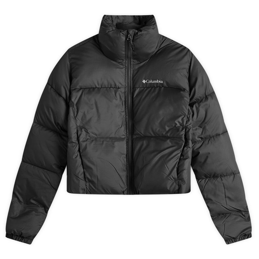 Puffer takki Columbia Puffect Cropped Down Jacket Musta | 2088501-BLK