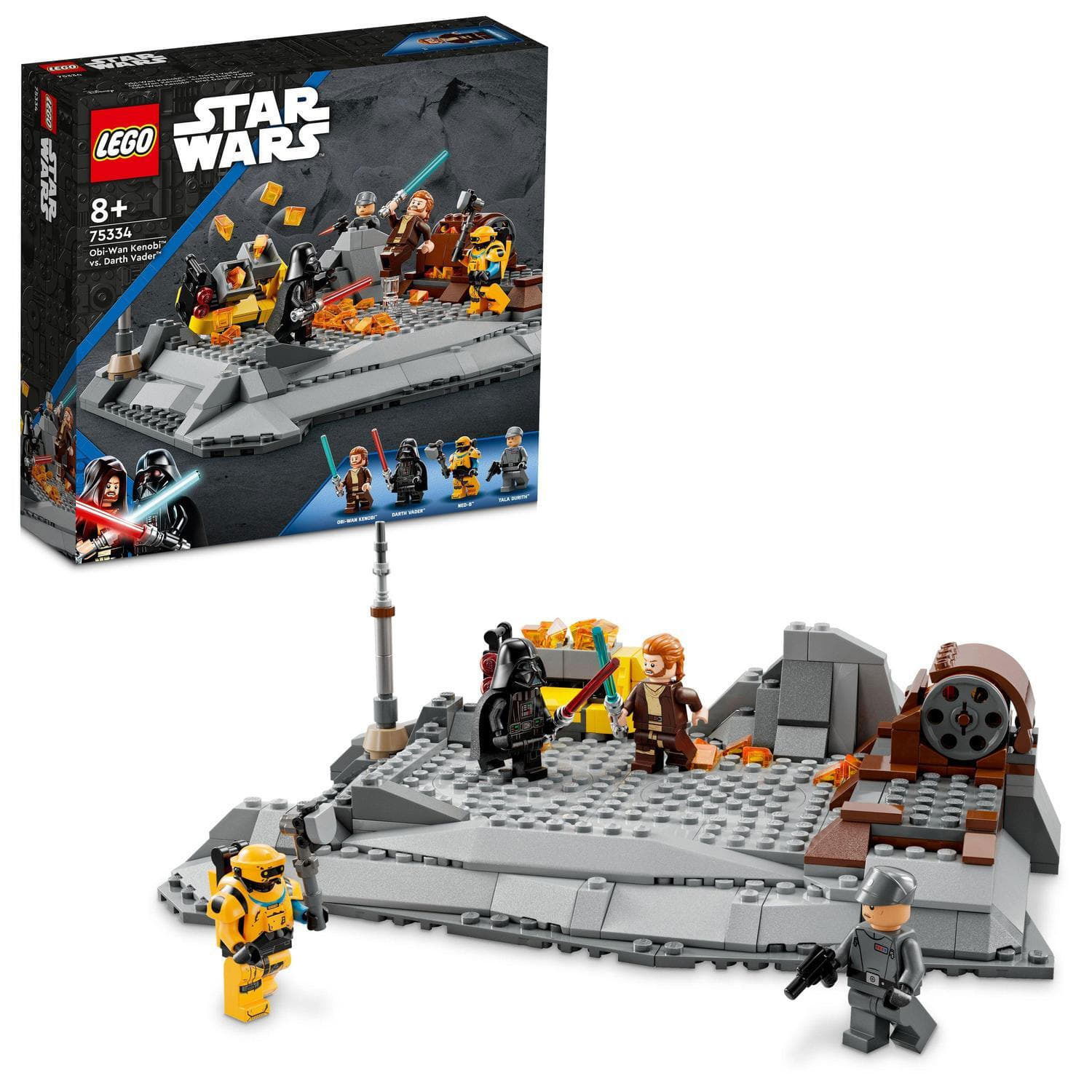 Flexstyle LEGO Star Wars™ 75334 Obi-Wan Kenobi™ vs. Darth Vader™ Monivärinen | 75334LEG, 0