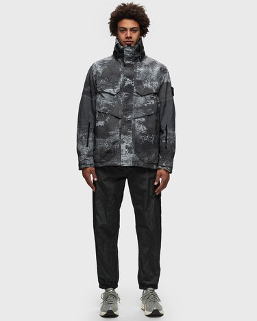 Takki Stone Island Dissolving Grid Jacket Harmaa | 8015438E1, 1