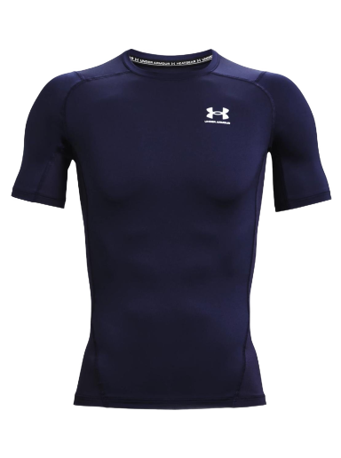 T-paita Under Armour UA HG Armour Comp Tummansininen | 1361518-410
