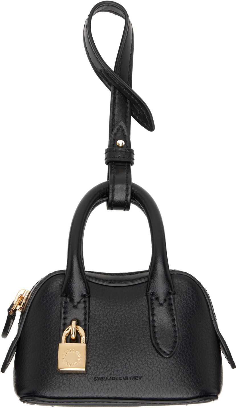 Avaimenperät Stella McCartney Stella McCartney Stella Ryder Charm Embossed Keychain Musta | 7V0134WP0533