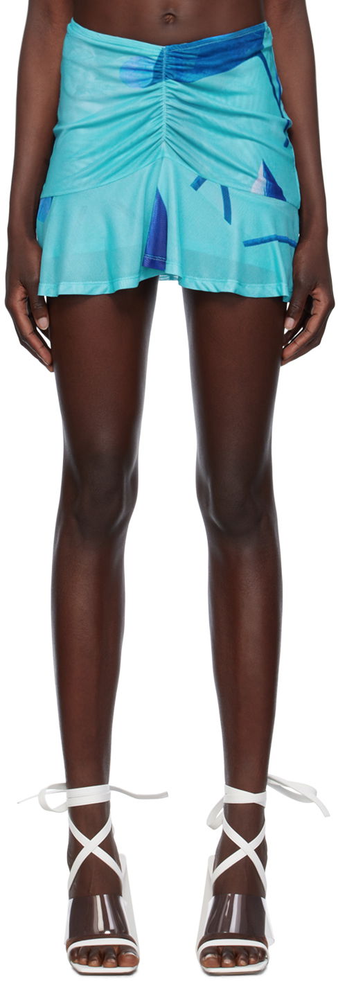 Hame Miaou Miaou Alva Miniskirt Sininen | 4023PM2BLO