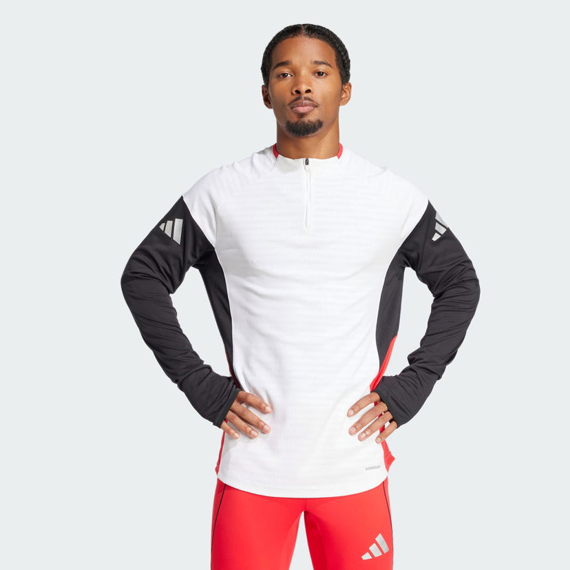 Jersey adidas Performance Tiro 25 Pro Training Quarter-Zip Top Valkoinen | JX7074