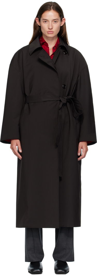 Takit OUR LEGACY OUR LEGACY Pinstripe Court Coat Musta | W4251CC, 0