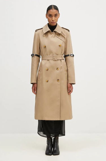 Trenssitakki Coperni Hybrid Trench Coat Beige | COPM21836, 0