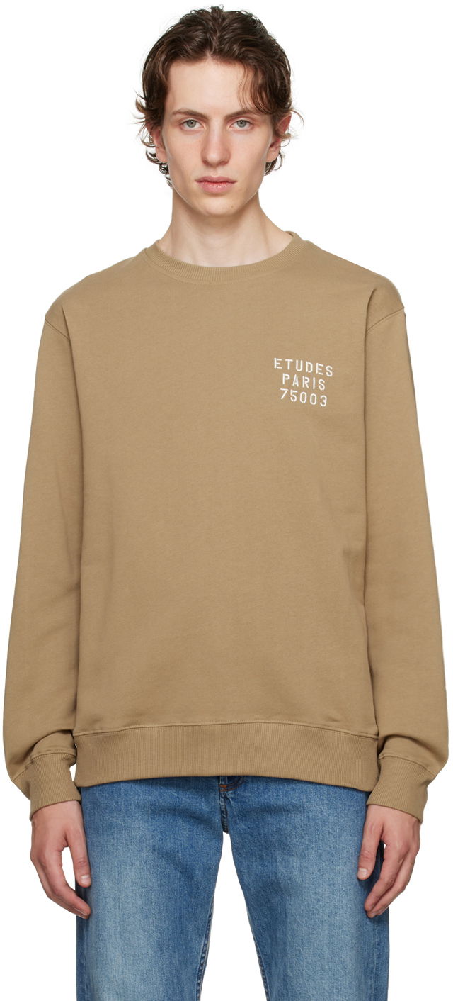 Huppari Études Etudes Story Sweatshirt Beige | H23MM204A01562