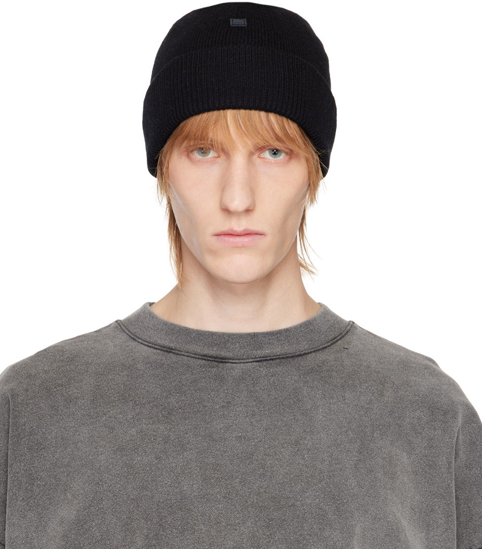 Pipo Acne Studios Patch Beanie Musta | C40271-, 0