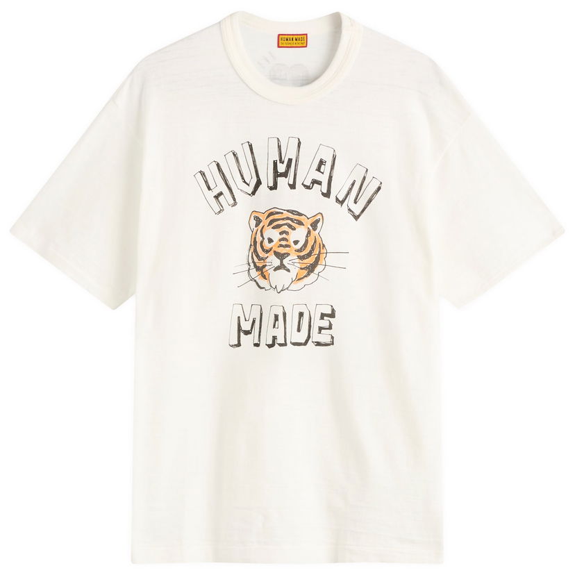 T-paita Human Made Human Made Drawn Tiger Graphic T-Shirt, Size Large Valkoinen | HM30TE019-WHT