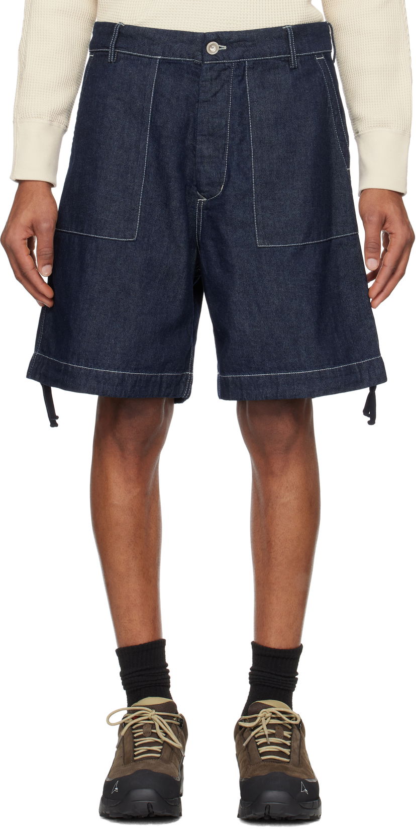 Shortsit C.P. Company C.P. Company Denim Shorts Sininen | 18CMBE158A-110295W