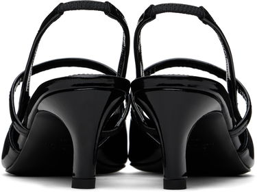 Tennarit ja kengät TOTEME Sharp Patent Slingback Heels Musta | 251-WAS821-LE0091, 1