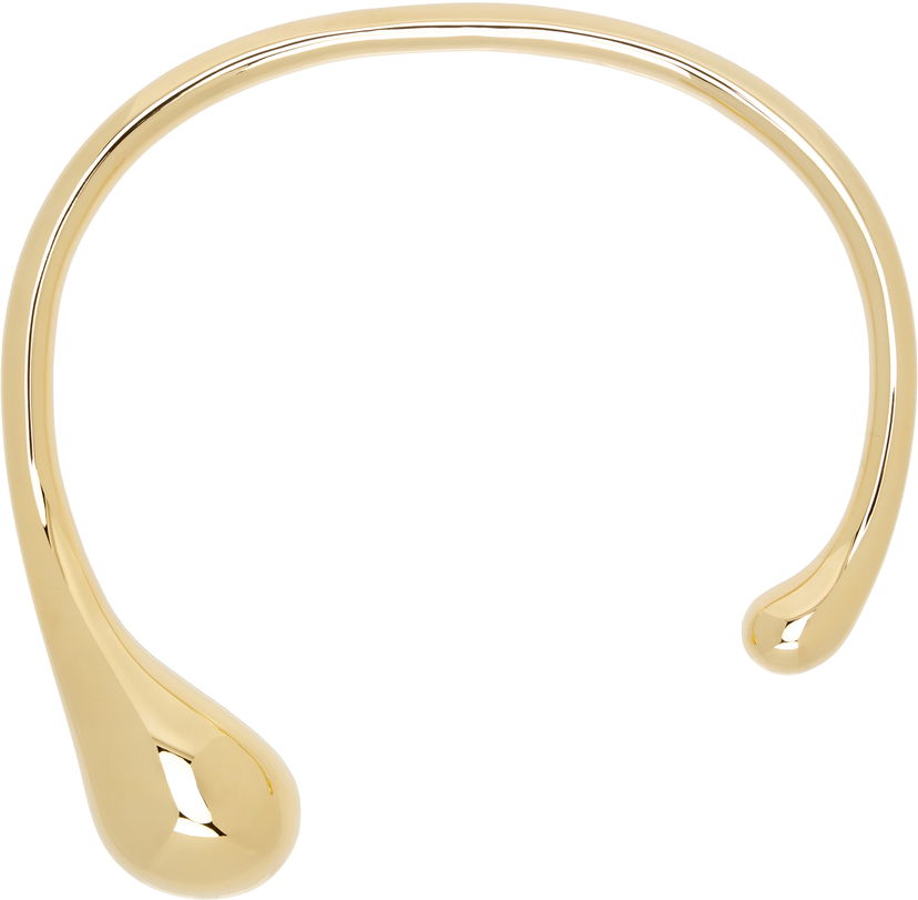 Kaulakoru Bottega Veneta Bottega Veneta Gold Drop Necklace Keltainen | 827014 VAHU0
