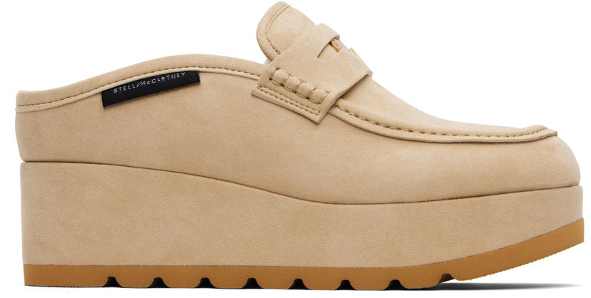 Tennarit ja kengät Stella McCartney Stella McCartney Sneak-Elyse Platform Loafers Beige | 810557W0IK0
