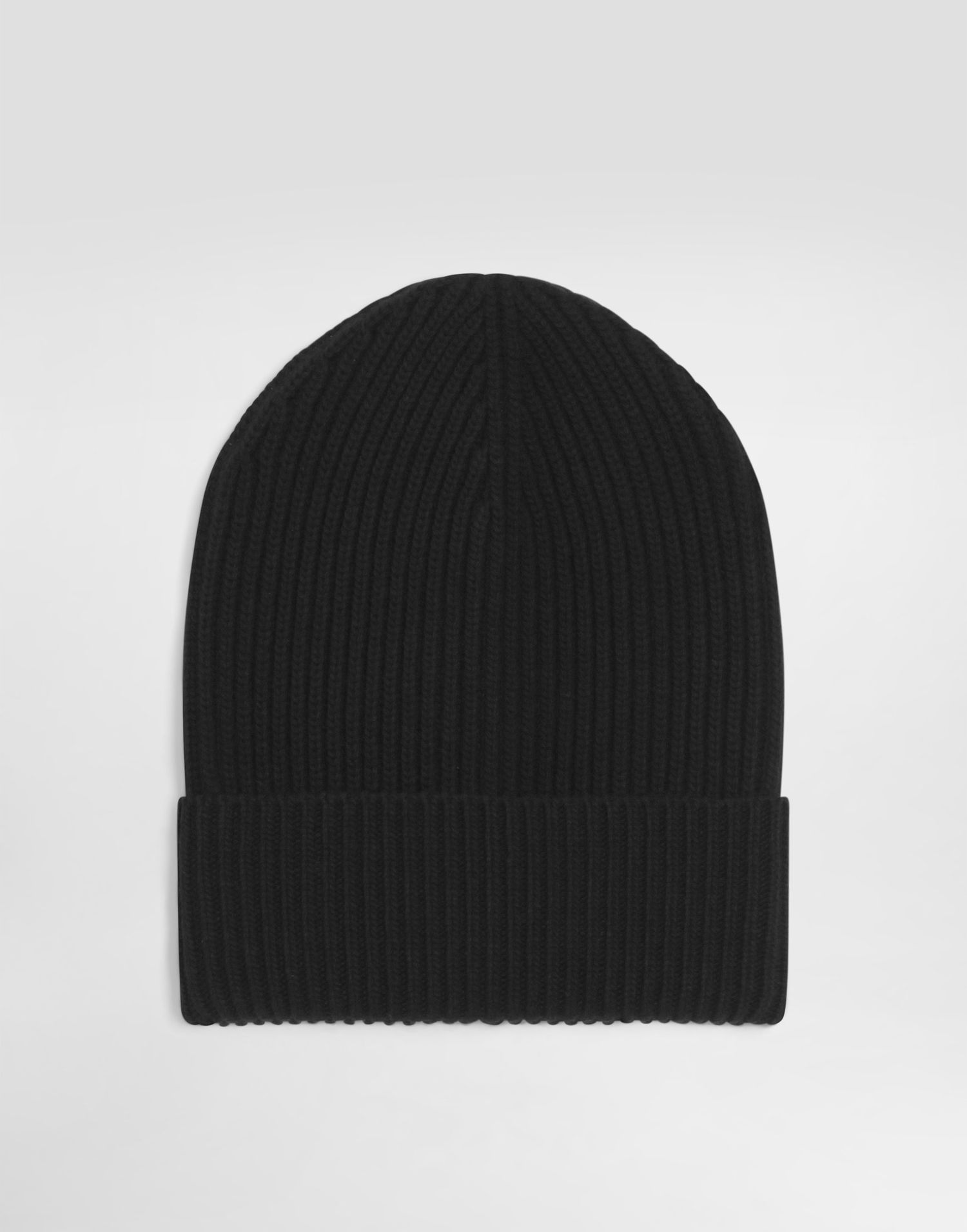 Pipo Dolce & Gabbana Dolce & Gabbana Knitted Wool and Cashmere Beanie Musta | FXQ19TJGME5N0000, 1