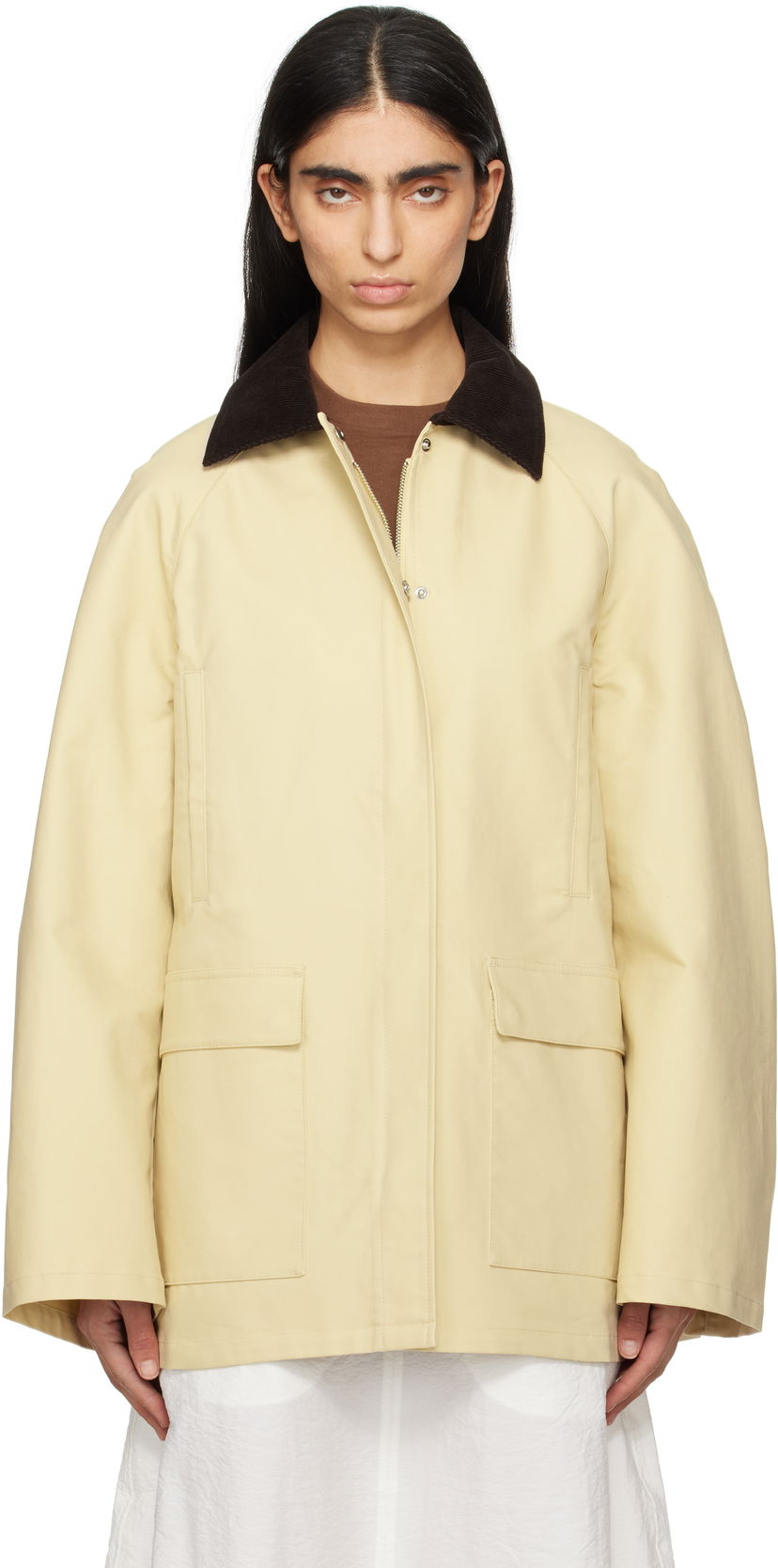 Parka TOTEME TOTEME Summer Country Jacket Keltainen | 252-WRO0186-FB0385