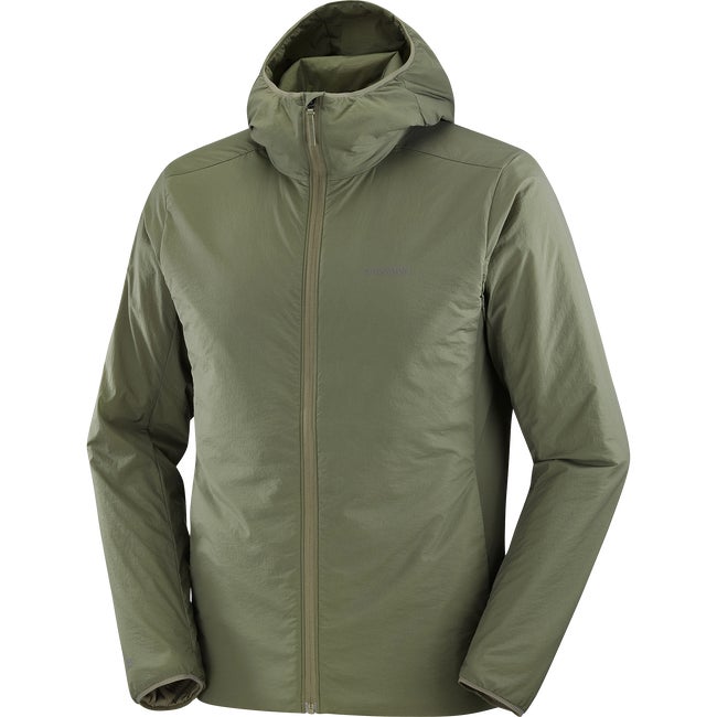 Tuulitakki Salomon Flex Hooded Jacket Vihreä | LC2473600, 1
