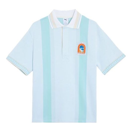 Poolopaita Puma Apres Court Short Sleeve Polo Sininen | 628233-02