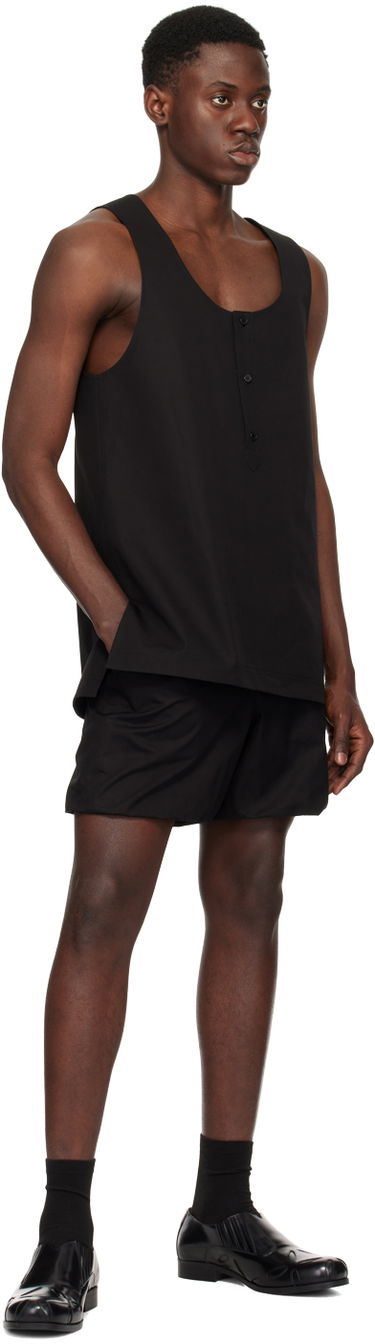 Shortsit We11done We11done Puff Shorts Musta | WD-PT1-24-201-M-BK, 3