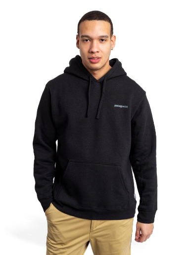 Huppari Patagonia Fitz Roy Icon Uprisal Hoody Musta | 39666