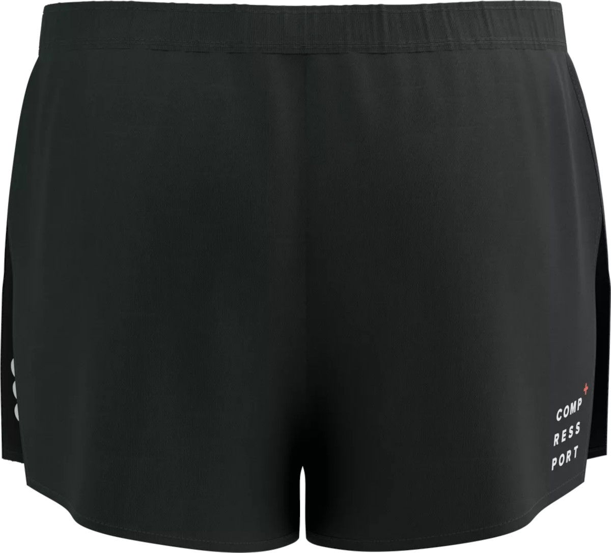 Shortsit Compressport Racing Split Short Musta | ashm3759000, 1