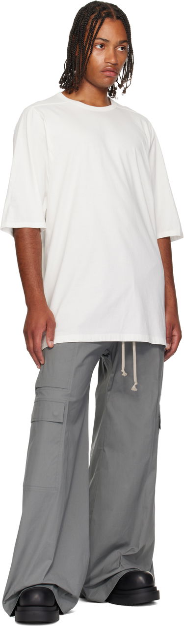 T-paita Rick Owens Rick Owens Concordians Jumbo Short Sleeve T-Shirt Valkoinen | RU02E1274 JA, 3