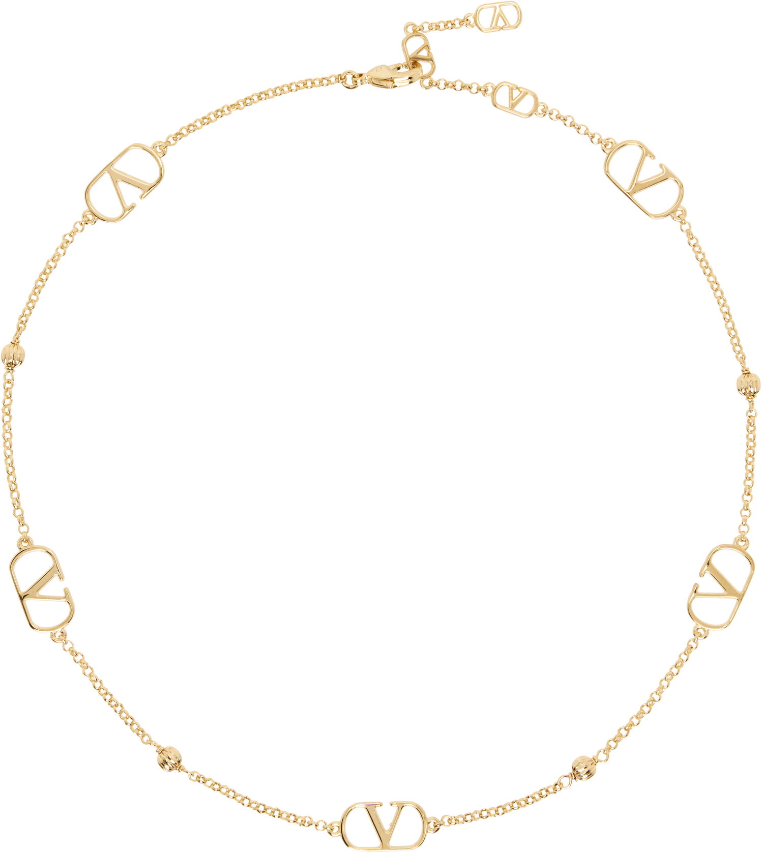 Kaulakoru Valentino Valentino Garavani VLogo Signature Necklace Metallinen | 6W2J0X82MET, 0