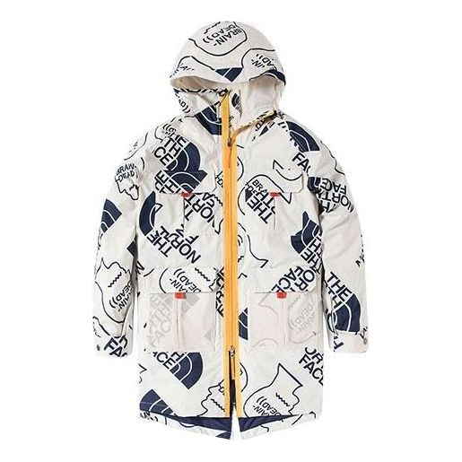 Sadetakki The North Face Oversized Mountain Parka Valkoinen | 529S-WE9