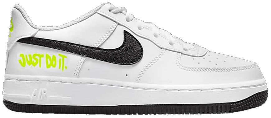 Tennarit ja kengät Nike Air Force 1 Low "Just Do It - White Volt" GS Valkoinen | DM3271-100, 0