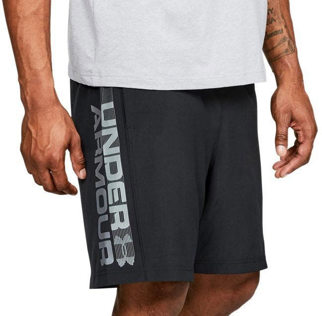 Shortsit Under Armour Woven Graphic Wordmark Shorts Musta | 1320203-001