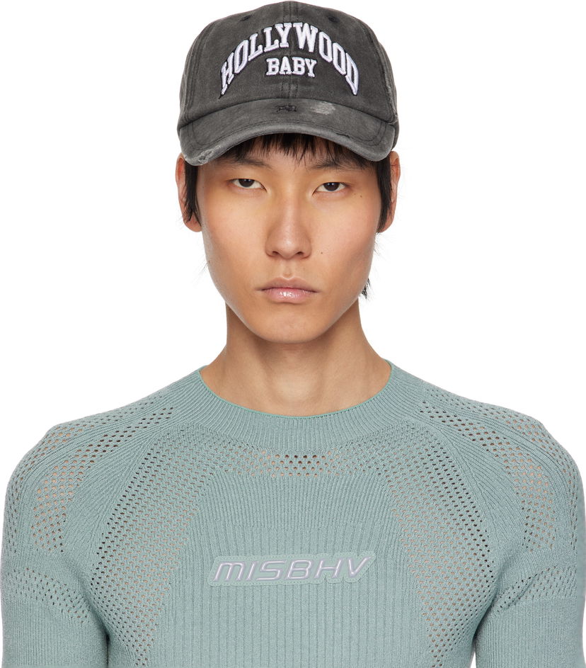 Korkki MISBHV MISBHV 'Hollywood Baby' Baseball Cap Harmaa | 250A505