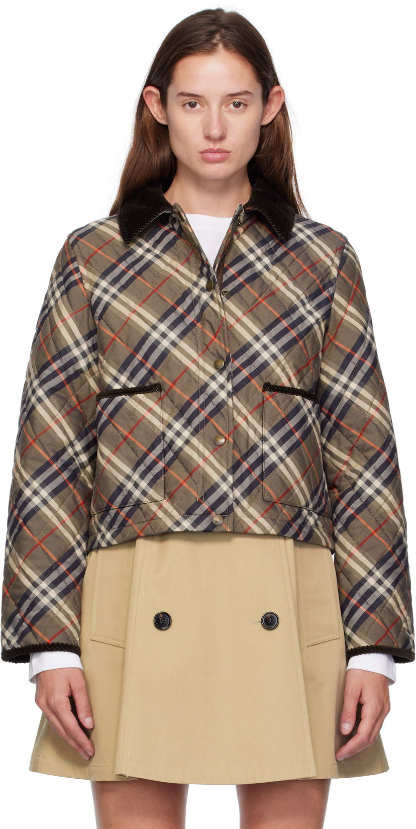 Takki Burberry Burberry Oldham Quilted Jacket Monivärinen | 8110384