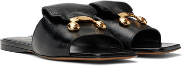 Asusteet Marni Marni Trunkaroo Leather Sandals Musta | SAMS024000 P8287, 3
