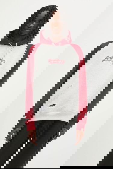 Huppari AAPE by A Bathing Ape AAPE By A Bathing Ape Raglan Hoodie Punainen | AAPSWMB381XXN, 0